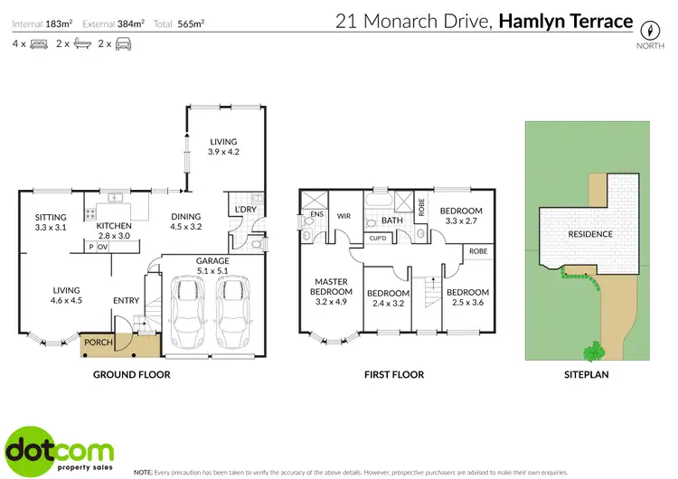 Floorplan of Homely house listing, 21 Monarch Drive, Hamlyn Terrace NSW 2259