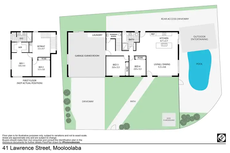 Floorplan of Homely house listing, 41 Lawrence Street, Mooloolaba QLD 4557