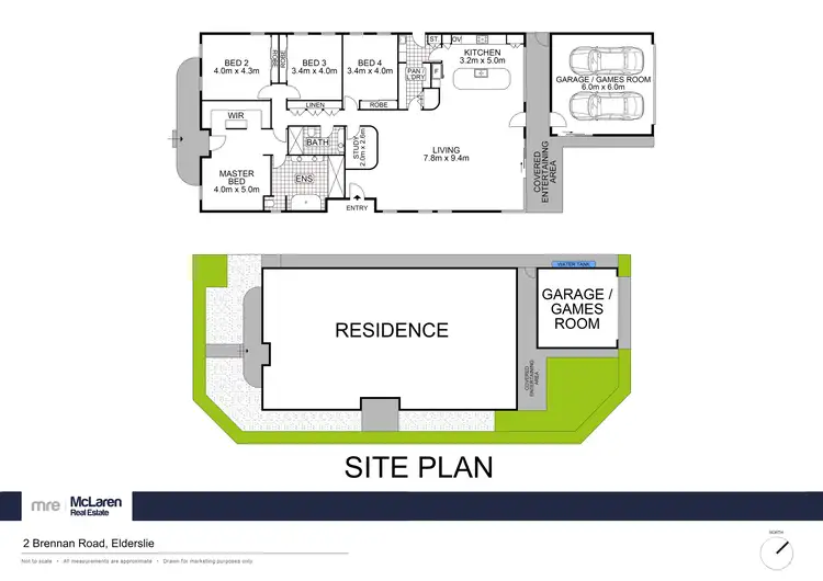 Floorplan of Homely house listing, 2 Brennan Road, Elderslie NSW 2570