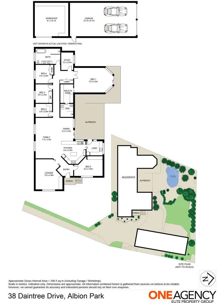 Floorplan of Homely house listing, 38 Daintree Drive, Albion Park NSW 2527