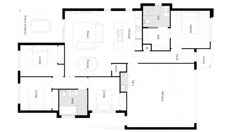 Floorplan of Homely house listing, Address available on request
