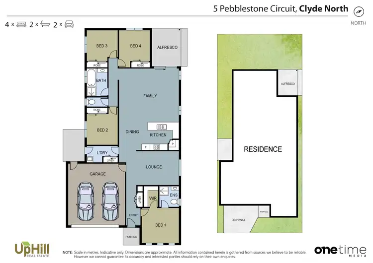Floorplan of Homely house listing, 5 Pebblestone Circuit, Clyde North VIC 3978