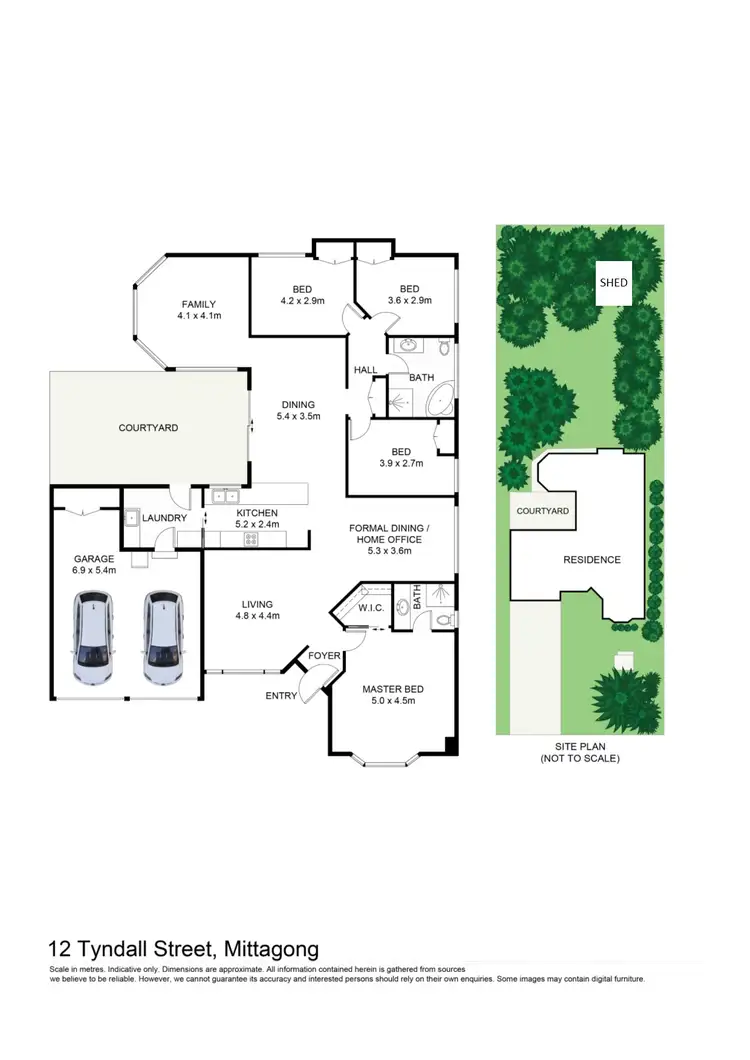 Floorplan of Homely house listing, 12 Tyndall Street, Mittagong NSW 2575