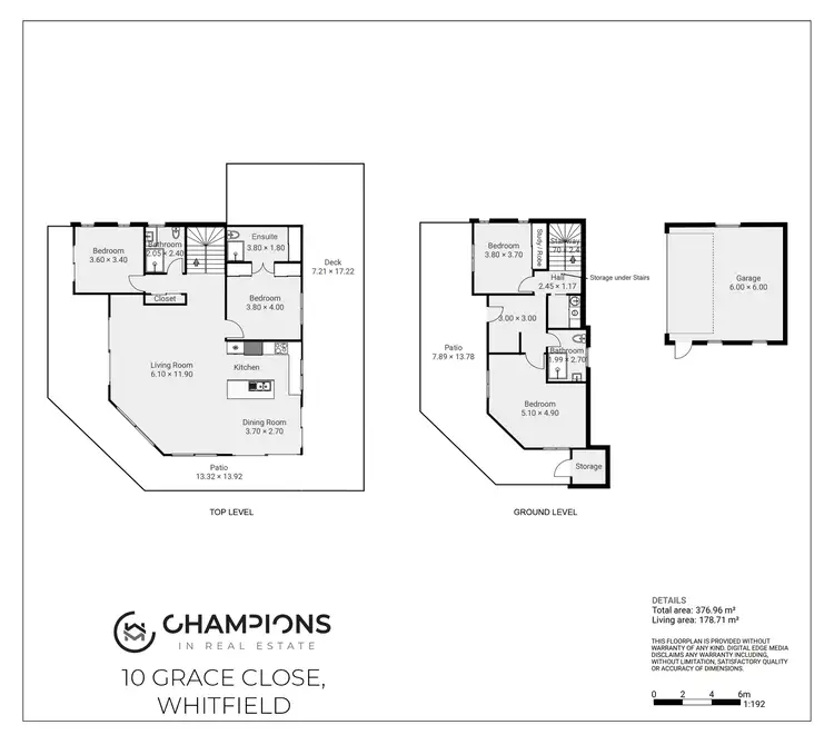 Floorplan of Homely house listing, 10 Grace Close, Whitfield QLD 4870