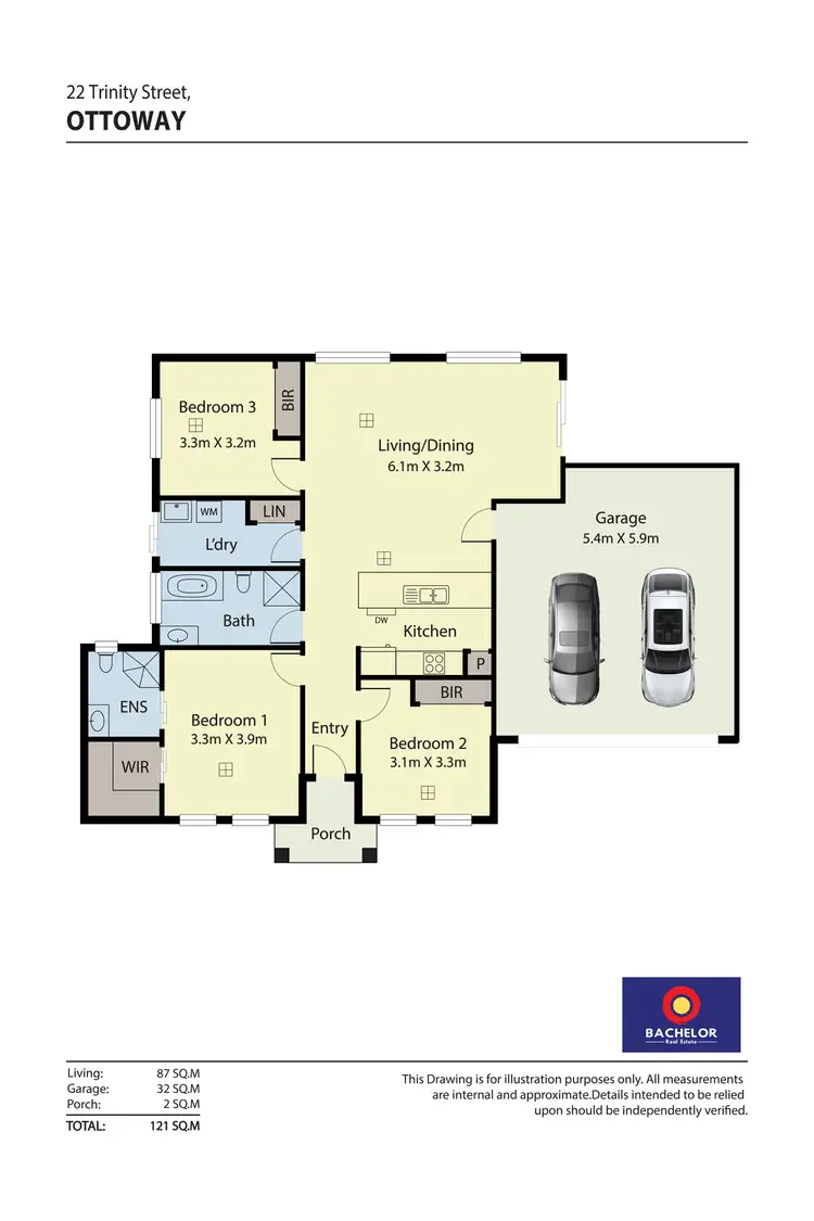 Floorplan of Homely house listing, 22 Trinity Street, Ottoway SA 5013