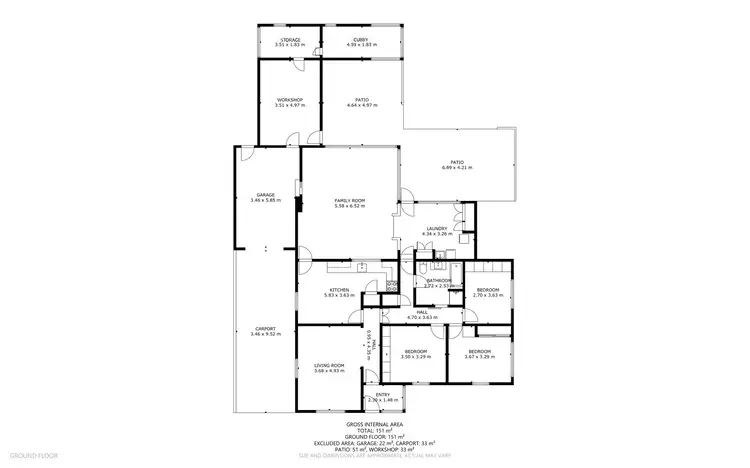 Floorplan of Homely house listing, 19 Nuss Street, Wilsonton QLD 4350