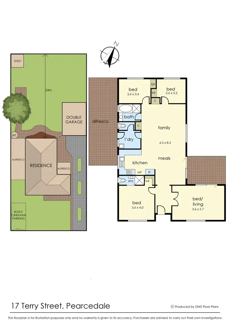 Floorplan of Homely house listing, 17 Terry Street, Pearcedale VIC 3912