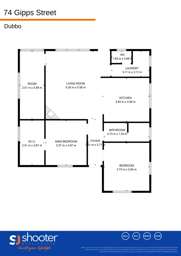 Floorplan of Homely house listing, 74 Gipps Street, Dubbo NSW 2830