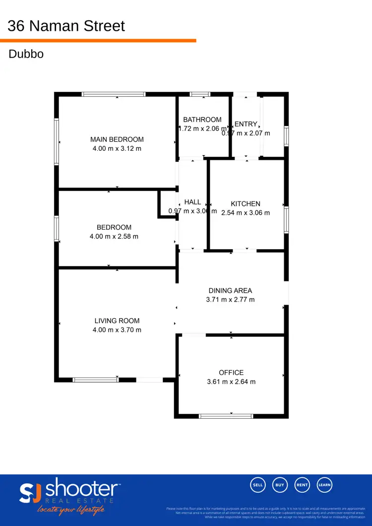Floorplan of Homely house listing, 36 Naman Street, Dubbo NSW 2830