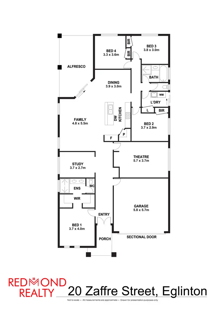 Floorplan of Homely house listing, 20 Zaffre Street, Eglinton WA 6034