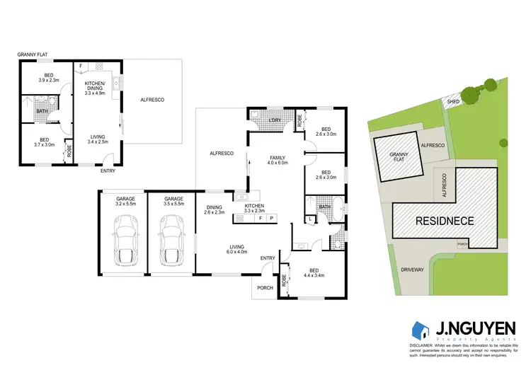 Floorplan of Homely house listing, 3 & 3A Pavasovic Place, Bonnyrigg Heights NSW 2177
