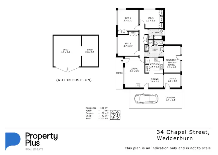 Floorplan of Homely house listing, 34 Chapel Street, Wedderburn VIC 3518