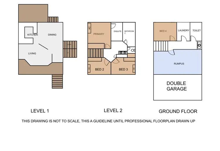Floorplan of Homely house listing, 63 LA FRANTZ DRIVE, Tinana QLD 4650