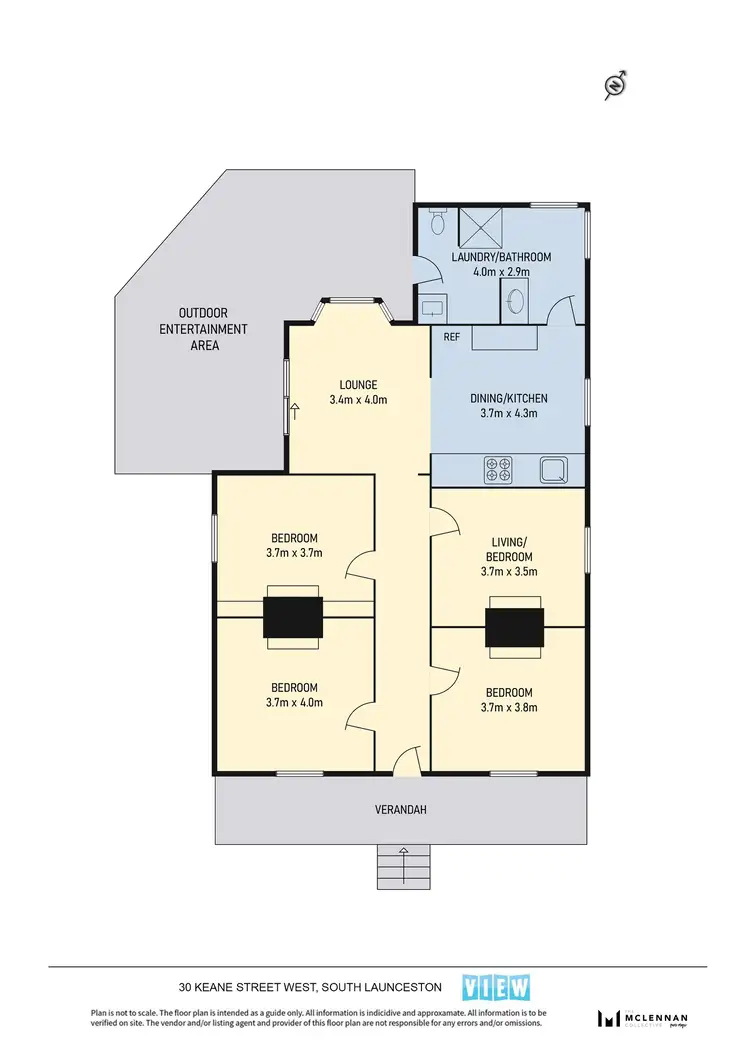 Floorplan of Homely house listing, 30 Keane Street West, South Launceston TAS 7249