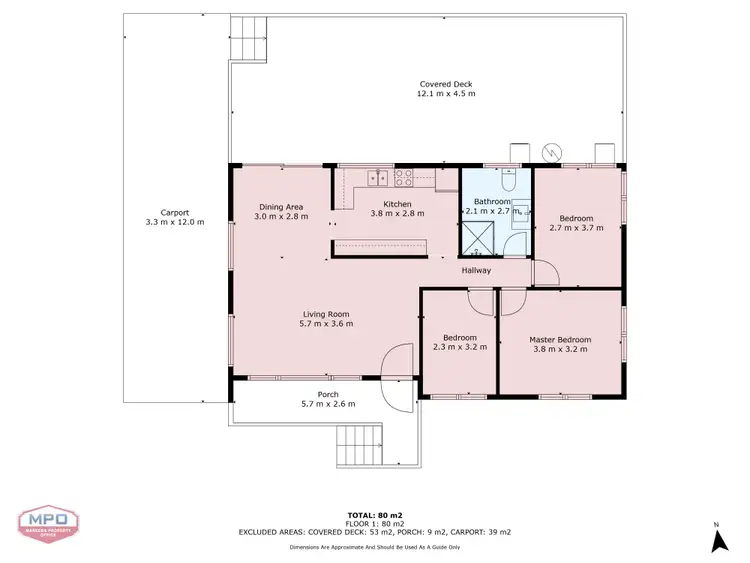 Floorplan of Homely house listing, 16 Brown Street, Mareeba QLD 4880