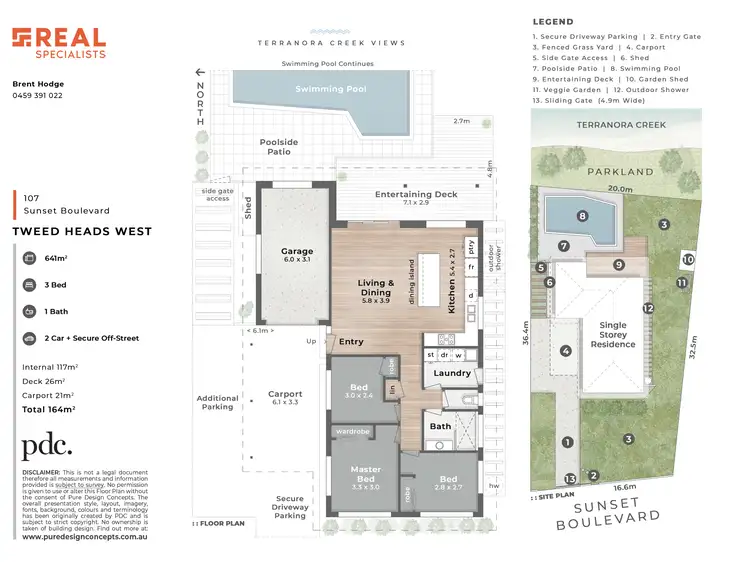 Floorplan of Homely house listing, 107 Sunset Boulevard, Tweed Heads West NSW 2485