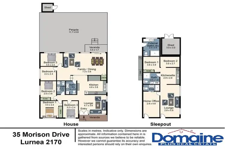 Floorplan of Homely house listing, 35 Morison Drive, Lurnea NSW 2170
