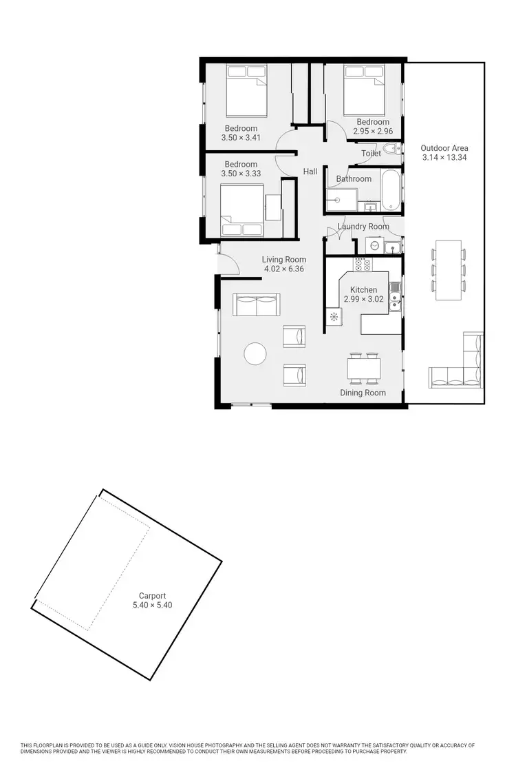 Floorplan of Homely house listing, 7 Ridge Court, Mildura VIC 3500