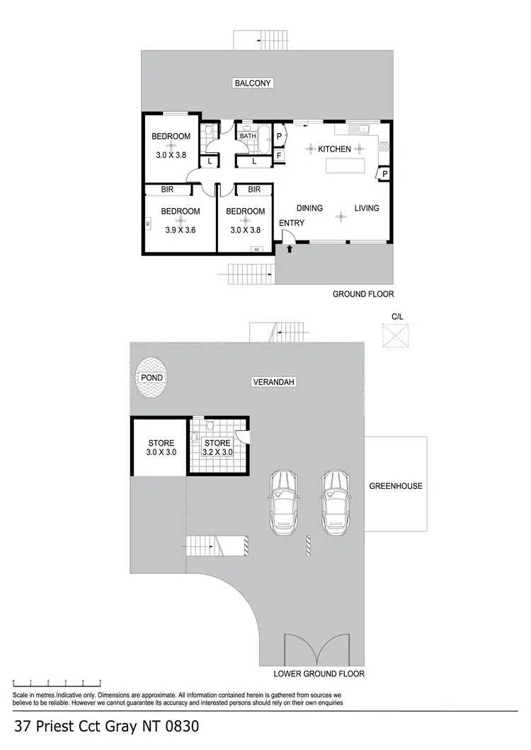 Floorplan of Homely house listing, 37 Priest Circuit, Gray NT 830
