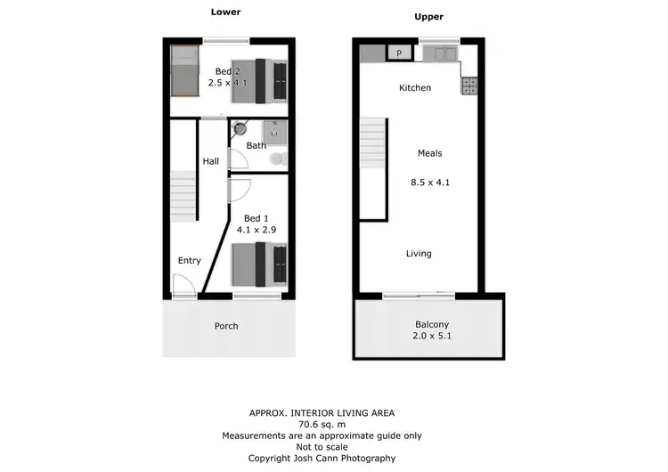 Floorplan of Homely unit listing, 9/1 Heberles Road, Tawonga South VIC 3698