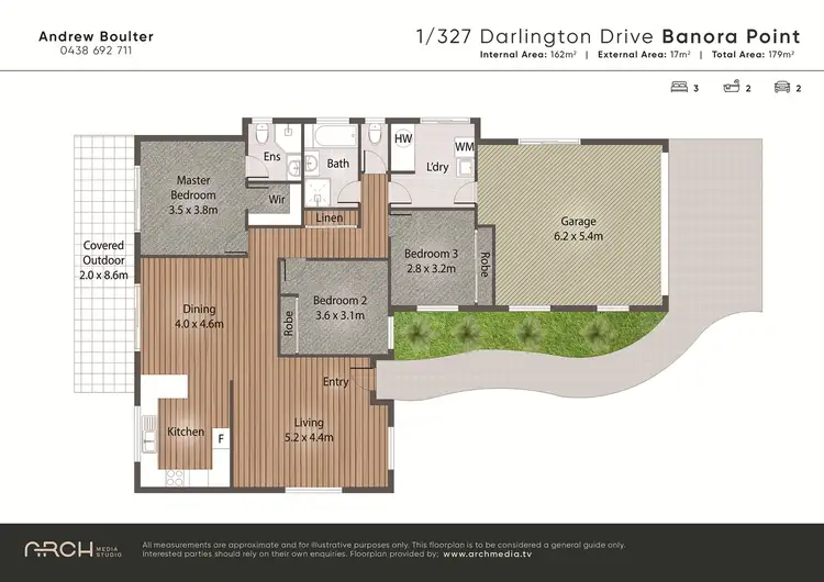 Floorplan of Homely house listing, 1/327 Darlington Drive, Banora Point NSW 2486