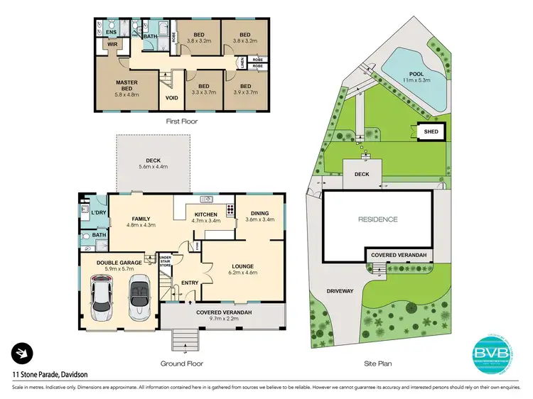Floorplan of Homely house listing, 11 Stone Parade, Davidson NSW 2085