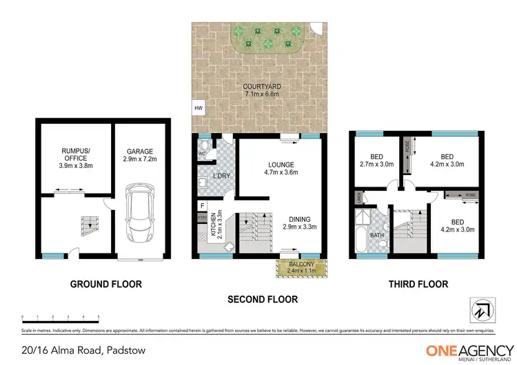 Floorplan of Homely townhouse listing, 20/16 Alma Road, Padstow NSW 2211