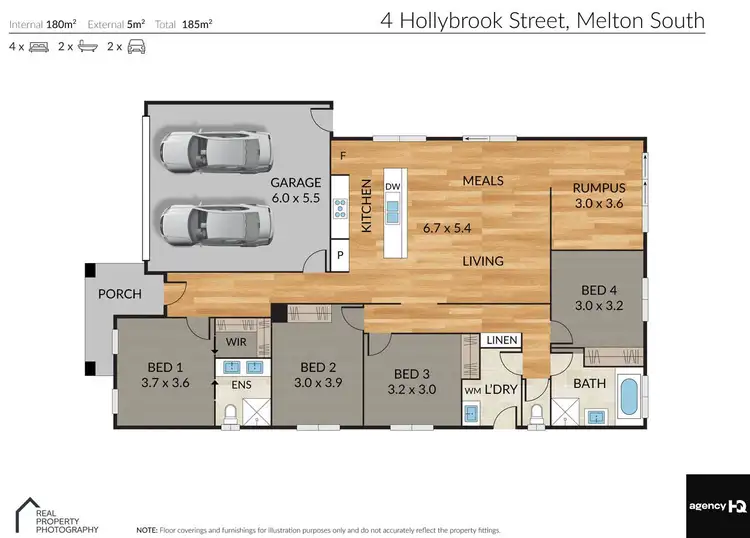Floorplan of Homely house listing, 4 Hollybrook Street, Melton South VIC 3338