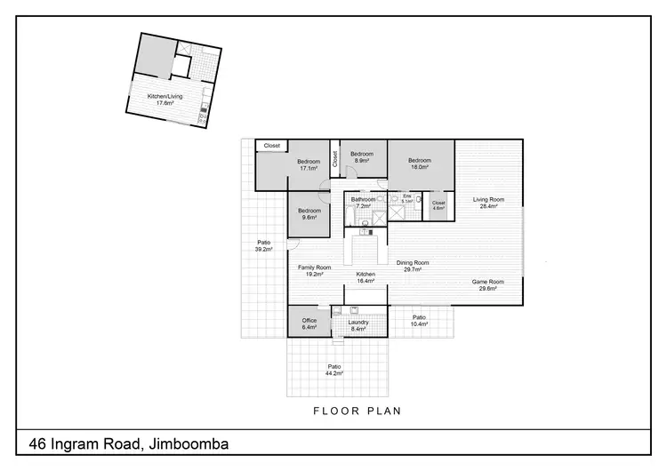 Floorplan of Homely house listing, 46 Ingram Road, Jimboomba QLD 4280