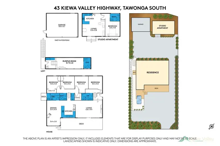 Floorplan of Homely house listing, 43 Kiewa Valley Highway, Tawonga South VIC 3698