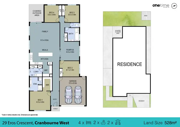 Floorplan of Homely house listing, 29 Eros Crescent, Cranbourne West VIC 3977