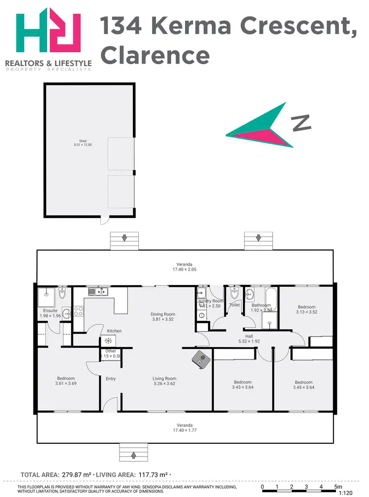 Floorplan of Homely house listing, 134 Kerma Crescent, Clarence NSW 2790