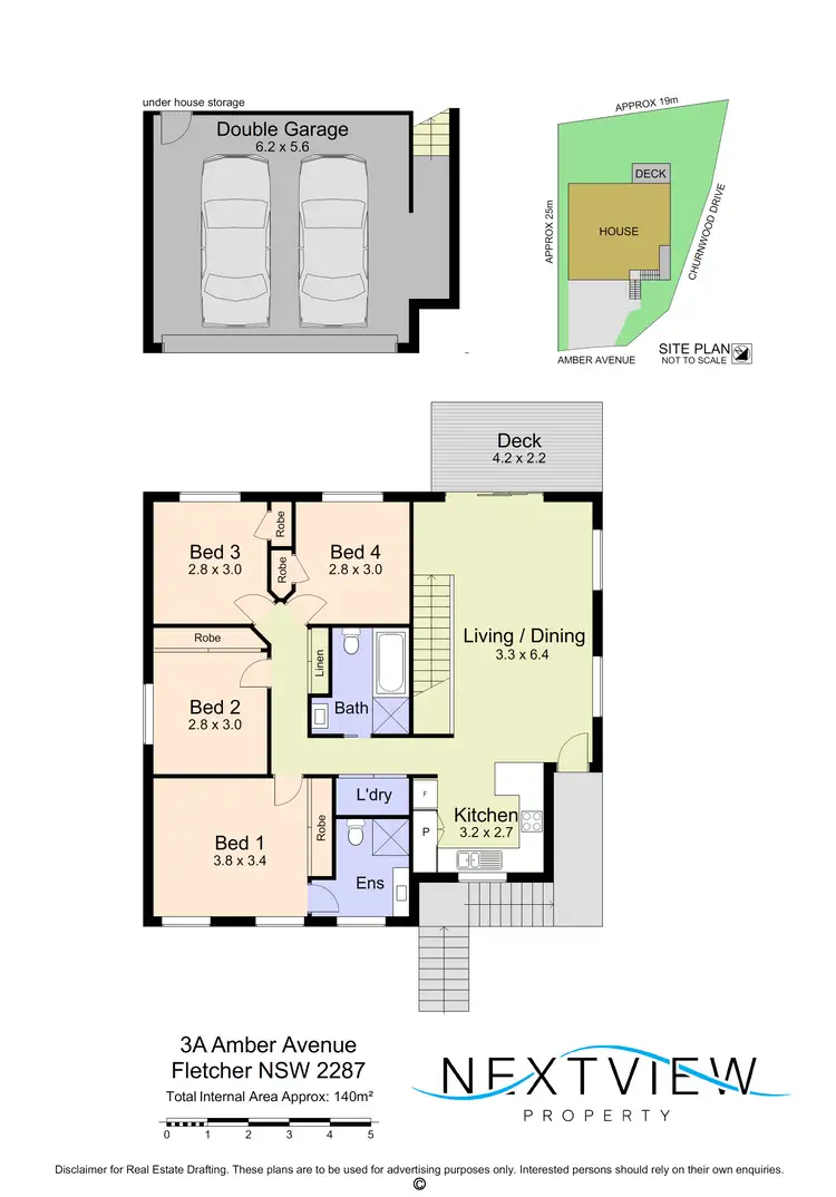 Floorplan of Homely house listing, 3a Amber Avenue, Fletcher NSW 2287