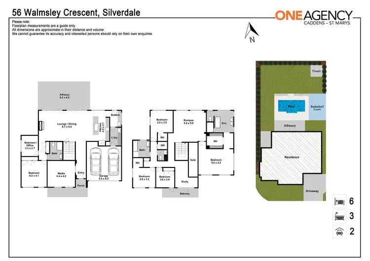 Floorplan of Homely house listing, 56 Walmsley Crescent, Silverdale NSW 2752