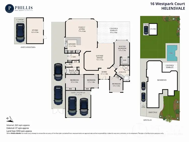 Floorplan of Homely house listing, 16 Westpark Court, Helensvale QLD 4212