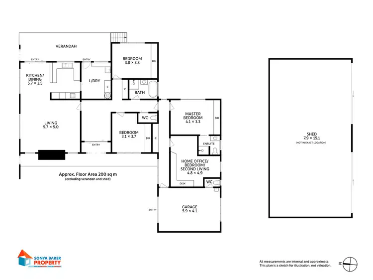 Floorplan of Homely rural property listing, 17509 Bass Highway, Boat Harbour TAS 7321