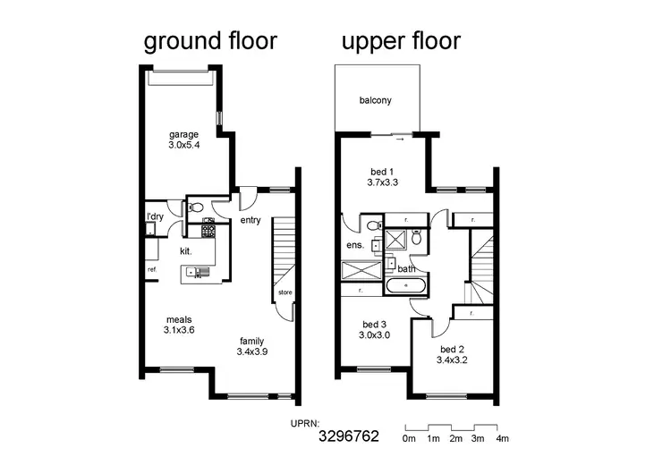 Floorplan of Homely townhouse listing, Address available on request
