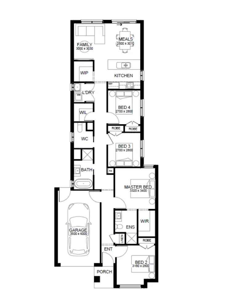 Floorplan of Homely house listing, Lot 1030 Aspiration Road, Officer VIC 3809