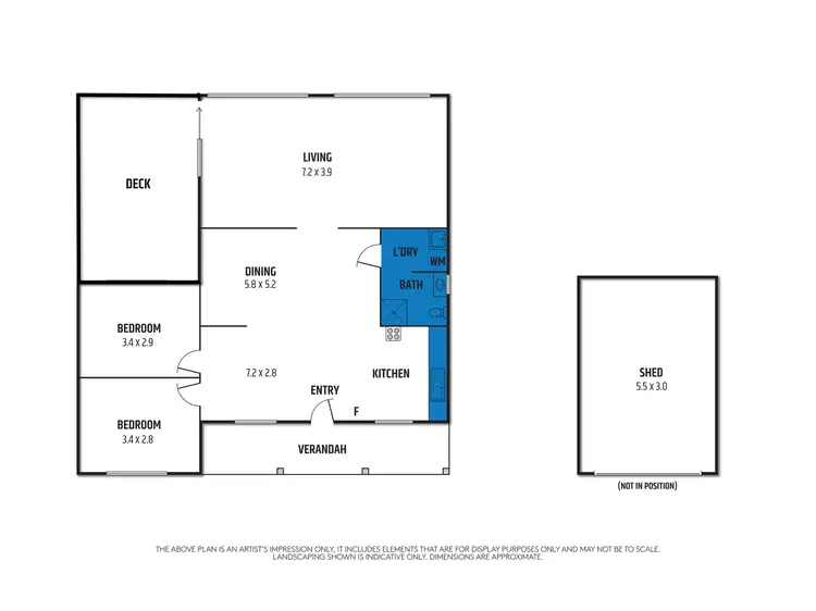 Floorplan of Homely rural property listing, 240 Dry Creek Road, Bonnie Doon VIC 3720