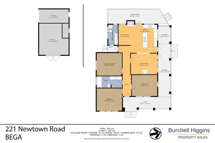 Floorplan of Homely house listing, 221 Newtown Road, Bega NSW 2550