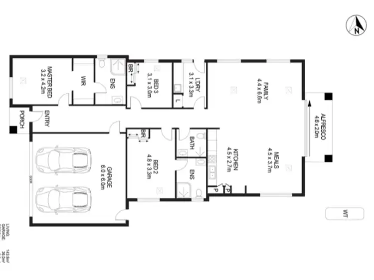 Floorplan of Homely house listing, Address available on request