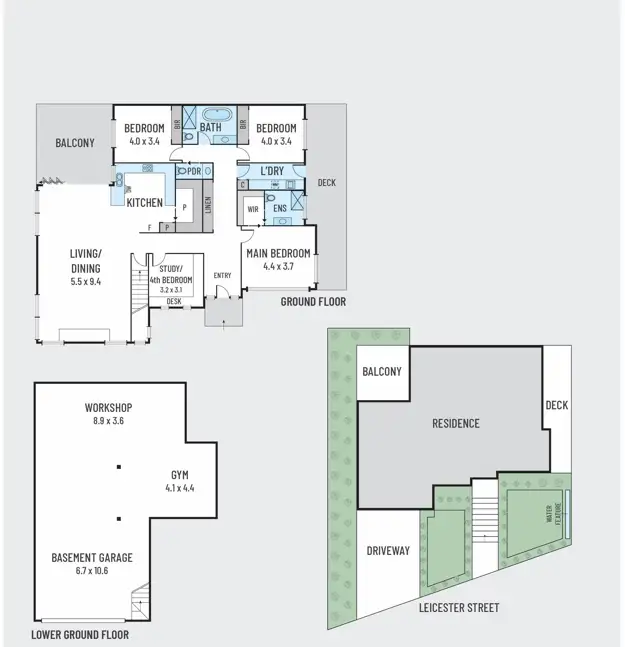 Floorplan of Homely house listing, 20 Leicester Street, Balwyn North VIC 3104