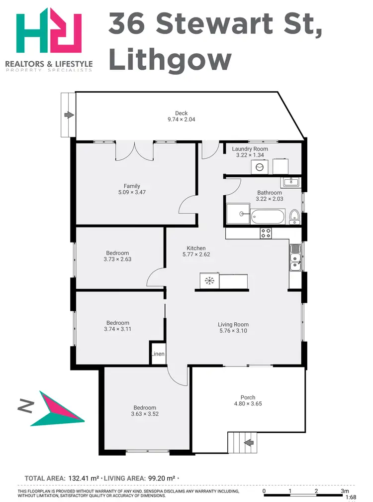 Floorplan of Homely house listing, 36 Stewart Street, Bowenfels NSW 2790