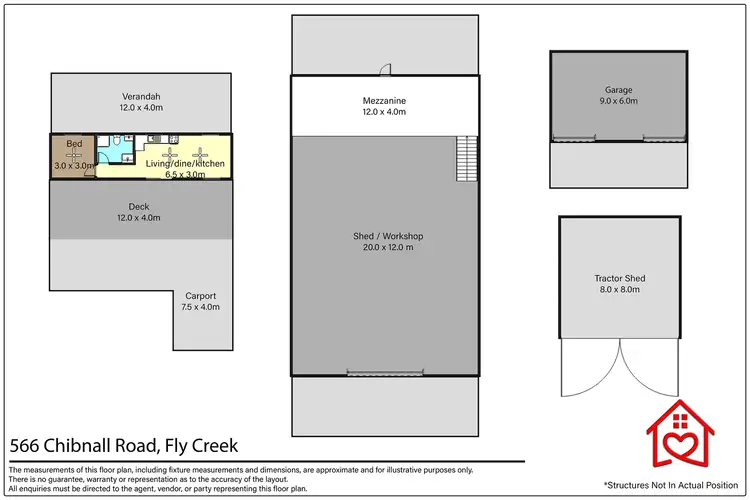 Floorplan of Homely house listing, 566 Chibnall Road, Fly Creek NT 822