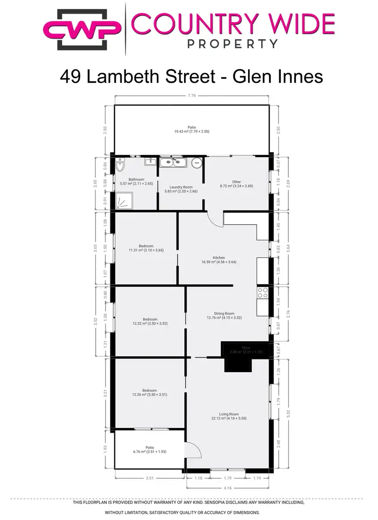 Floorplan of Homely house listing, 49 Lambeth Street, Glen Innes NSW 2370