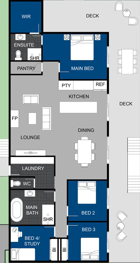 Floorplan of Homely rural property listing, 111-113 Rankine Drive, Tolga QLD 4882