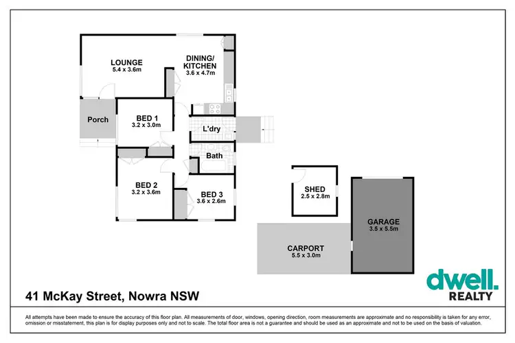 Floorplan of Homely house listing, 41 MCKAY STREET, Nowra NSW 2541