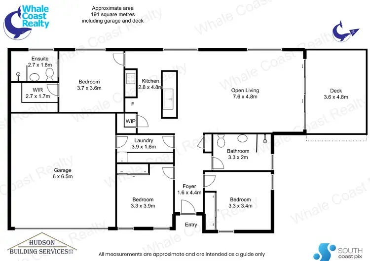Floorplan of Homely semi-detached listing, 47B Warbler Crescent, North Narooma NSW 2546