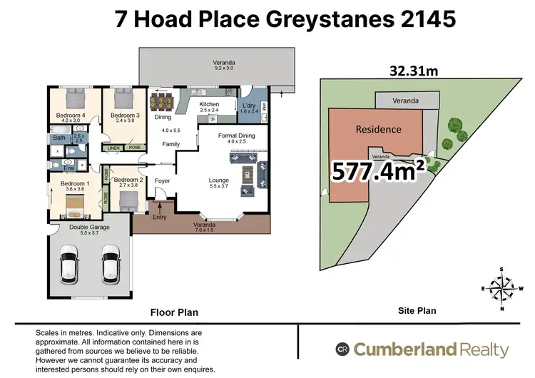 Floorplan of Homely house listing, 7 Hoad Place, Greystanes NSW 2145