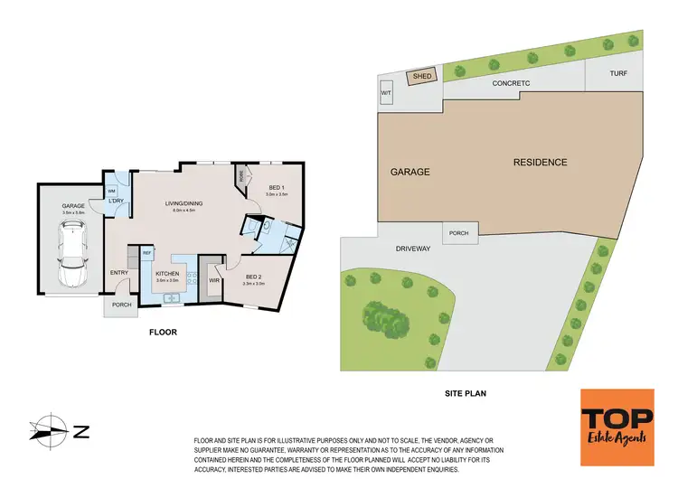 Floorplan of Homely unit listing, 3/15 Rose Drive, Doveton VIC 3177